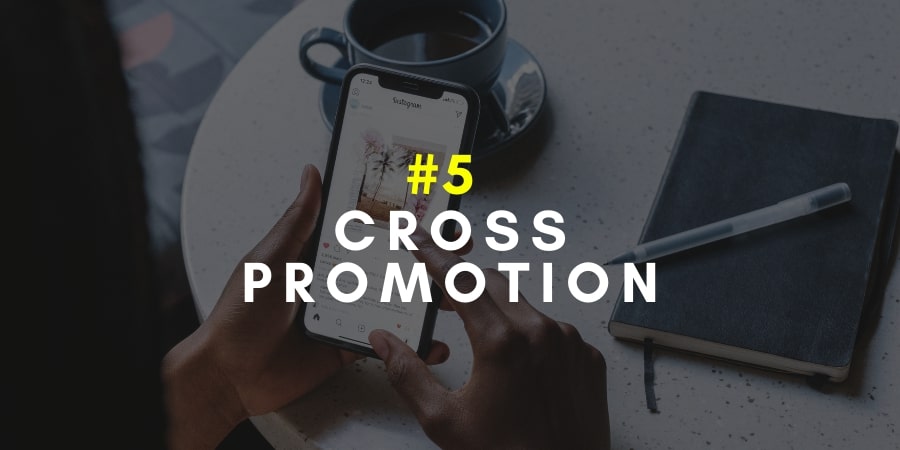 Cross-promote your content on other Instagram channels